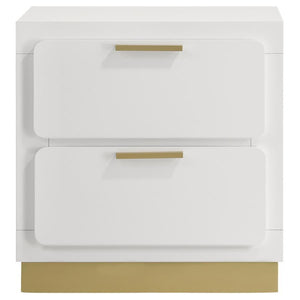 Caraway - 2-Drawer Nightstand - White