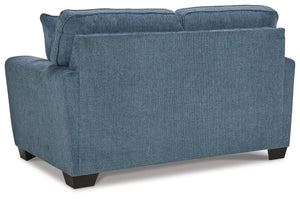 Cashton - Blue - Loveseat