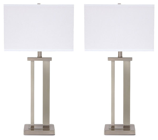 With a shiny finish and detailed clean lines, this is a winning table lamp. Its neutral design will pair back to almost any living space.<br><br><b>Additional Dimensions</b><br><ul><li>Shade: 0-"</li><li>Base: 0-"</li><li>Cord length: 96-"</li></ul><br/><