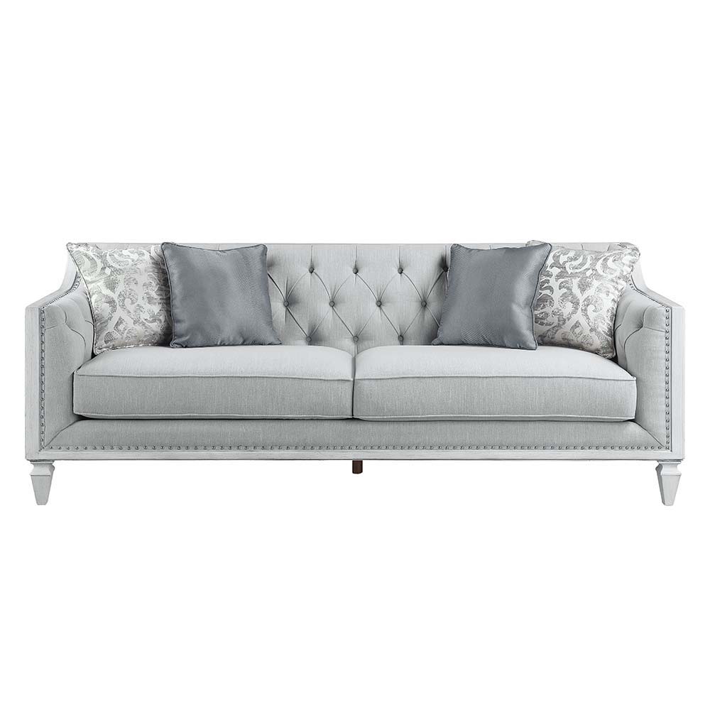 Center your living room around a focal point of classic elegance and incredible textures to produce your ideal home. Featuring a lawson silhouette, this Katia sofa is a statement piece that can change the whole flow of your interior decor, creating an ope