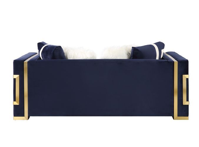 â€§Seat Construction: Full Foamâ€§Wooden Inner Frameâ€§Loose Seat & Tight Back Cushionâ€§6 Pillows Includedâ€§Metal Trimâ€§Metal Legâ€§Foam Density: D28/D25/D20<br/><br/><b>Product Features</b><ul><li>Seat Construction: Full Foamâ€§Wooden Inner Frameâ€§Lo