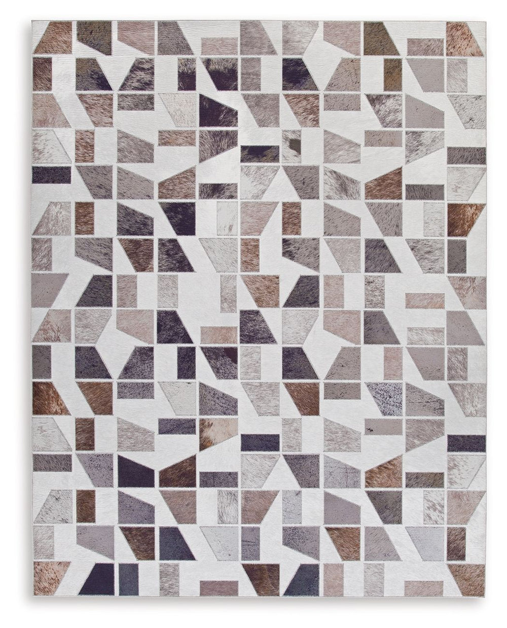 Bring a sense of warmth and comfort, with a modern flair, to any room. With its geometric design, this area rug makes a statement with clean lines and rich texture. It will elevate your living space from nice to spectacular.<br/><br/><b>Product Features</