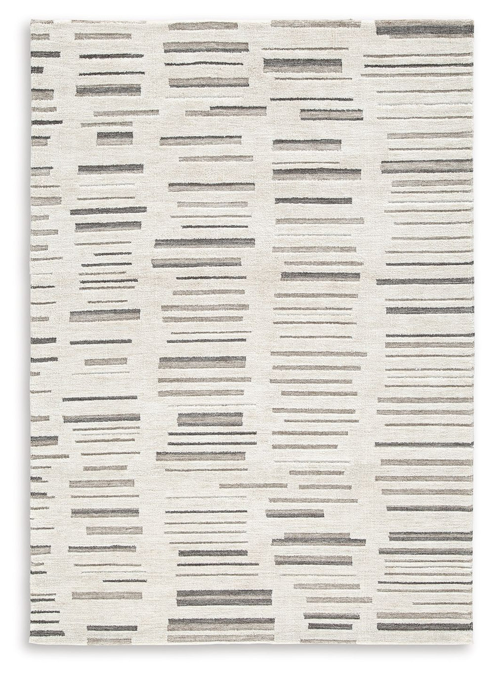 Need a centerpiece for your contemporary space? This area rug, with its high-low stripe design, captures the essence of designer styling. And its durable materials will endure the rigors of daily wear and tear. Set the scene with this rug for an unforgett