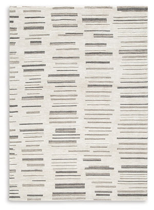Need a centerpiece for your contemporary space? This area rug, with its high-low stripe design, captures the essence of designer styling. And its durable materials will endure the rigors of daily wear and tear. Set the scene with this rug for an unforgett