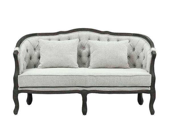  the Samael is a modern interpretation of a camel-back sofa is distinguished by its exposed