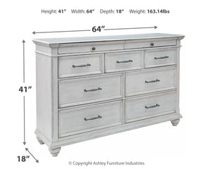 Kanwyn - Whitewash - Dresser