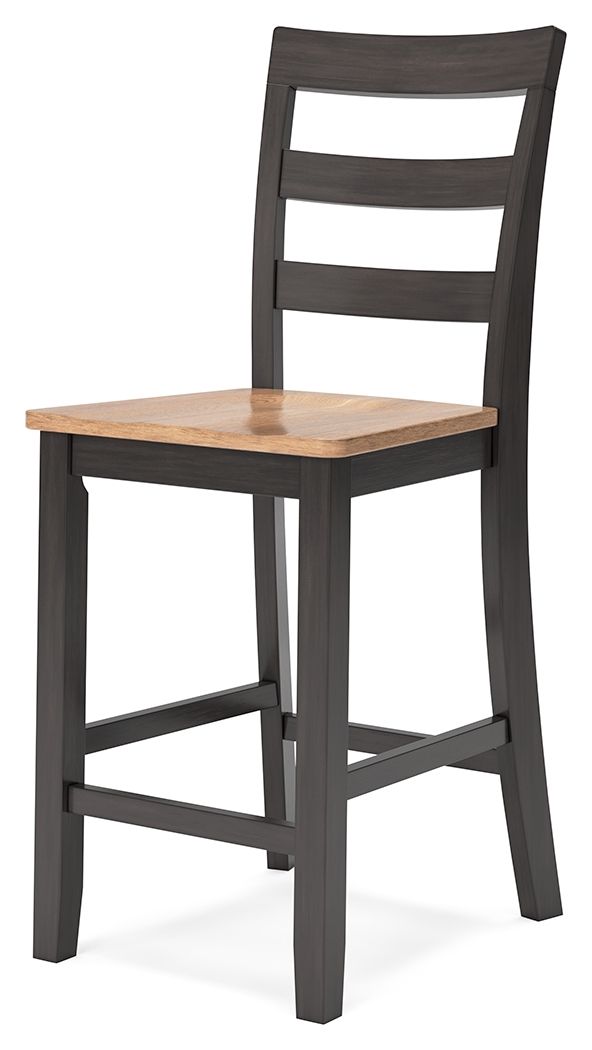 Gesthaven - Natural / Brown - Barstool (Set of 2)