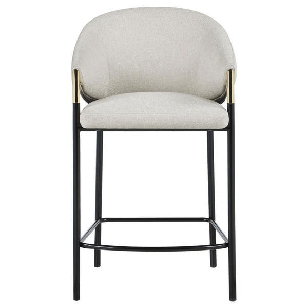 Chadwick - Fabric Upholstered Counter Chair (Set of 2) - Beige