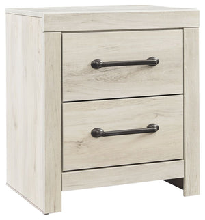 What a delightful take on rustic industrial style. Whether modern loft or modern farmhouse, this nightstand makes itself at home. The wispy whitewash palette enhances without covering the grain for that weathered look you crave. Elongated drawer pulls ele