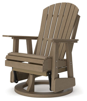 Hyland Wave - Driftwood - 4 Pc. - Glider Loveseat