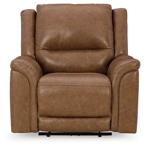 Trasimeno - Caramel - Power Recliner /Adj Headrest