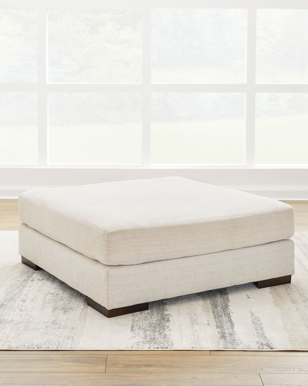  the spacious piece has rich textures that are easy on the eyes and a pleasure to touch. Its soft