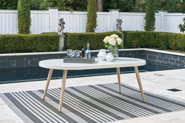  it expertly marries refined design with durability. At this table