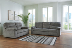 Make your living room the ultimate hangout with the Bindura upholstery package. Its buttery soft upholstery encourages you to lounge a while longer. And when itâ€™s time to hit a peak state of relaxation, integrated cup holders and USB charging in the dro