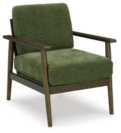 Feed your mid-century modern nostalgiaâ€”with a contemporary twist. A vibrant trend-right hue and comfy feel make this accent chair perfect for lounging solo or with friends and family. Its linear profile adds plenty of fresh style, and the tapered accent