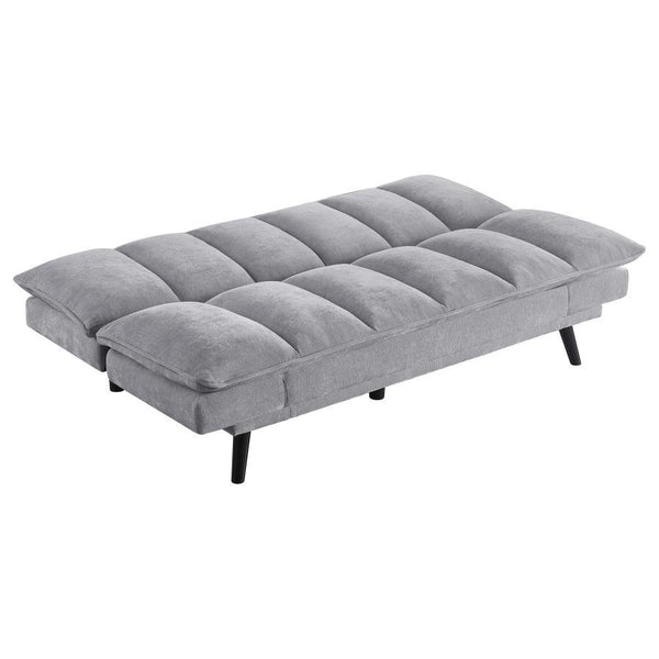 Laredo - Upholstered Tufted Convertible Sofa Bed - Gray