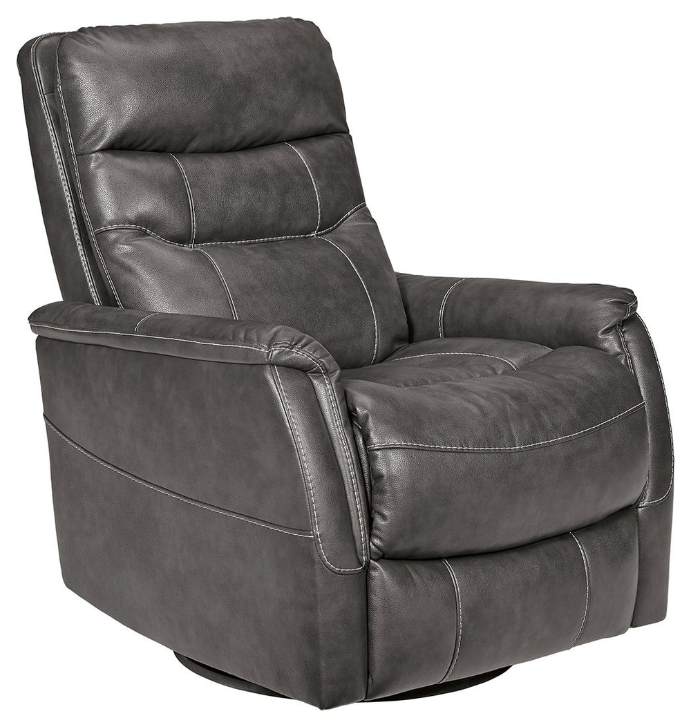 If you agree itâ€™s high time for better form and function from your furniture, this swivel glider recliner with gentle rocking motion might be just your style. Indulgently comfortable yet anything but bulky, its space-conscious design pairs slimmed-down 