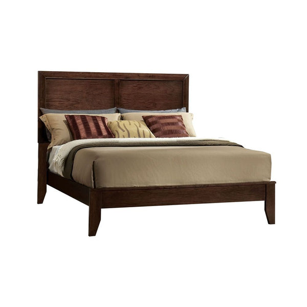  generous Casegood size and espresso knob hardware. Also features hand selected laminate drawer fronts & chamfered leg details. This bedroom will bring a sleek style to your favorite b