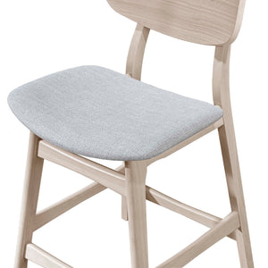 Oscar - Counter Chair (Set of 2) - White Ash