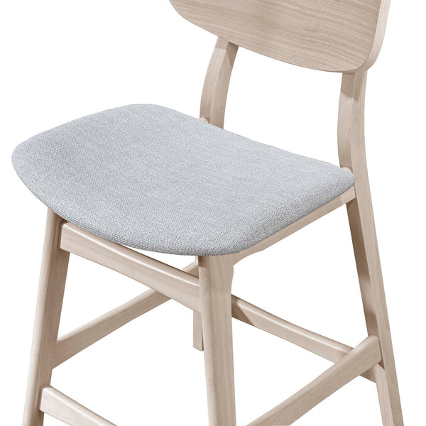 Oscar - Counter Chair (Set of 2) - White Ash