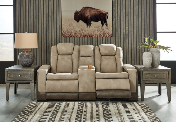  ultra-modern power reclining loveseat with console has it all. With designer style and head-to-toe comfort