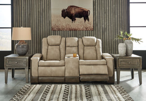 Next-Gen DuraPella - Sand - 2 Pc. - Power Sofa