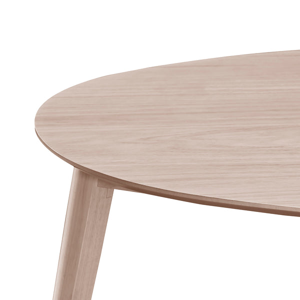 Oscar - Corner Table & 2 Chairs - White Ash