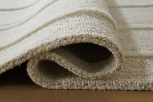 TeeLGan - Ivory / Tan - Extra Large Rug