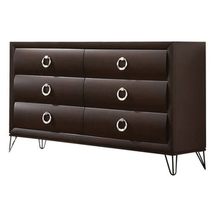 KD Leg, 6 Drw Drawer: Curved Fronts, GLIDE Center Metal (Kenlin), DOVETAIL English Front & Back, FELT-LINED Top Drawer ONLY, Safety Stop Included, Manual/Self-Close, Hardware: Single Pull Ring, Stainless Steel CONSTRUCTION Wooden Case: Wood (Rbw), Wood Ve