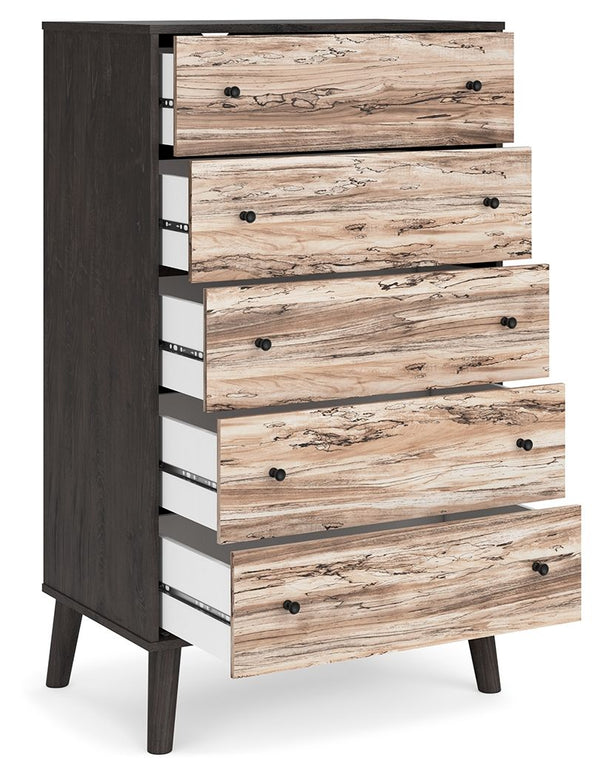  with a dark charcoal finish over replicated oak grain with an authentic touch and a replicated sugar