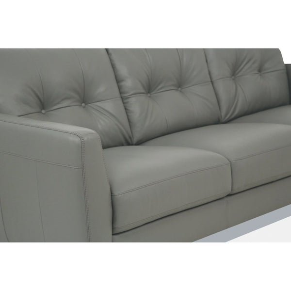 Radwan - Sofa - Pesto Green Leather