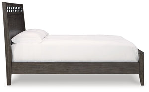 Montillan - Grayish Brown - King Panel Bed