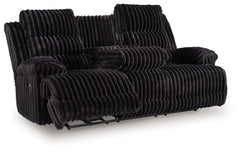 We donâ€™t know about you, but one look at this power reclining sofa makes us want to settle in and never leave. Thereâ€™s so much to loveâ€”we-'ll start with its cozy corduroy and stylish contemporary design. Did we mention the generous seat and tall bac