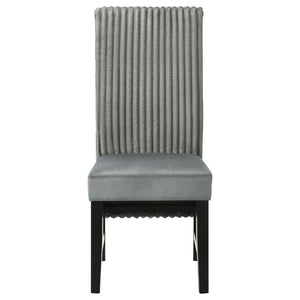  adding rich texture and a stylish visual contrast. The seat itse