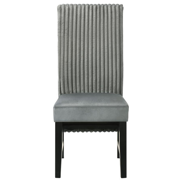  adding rich texture and a stylish visual contrast. The seat itse