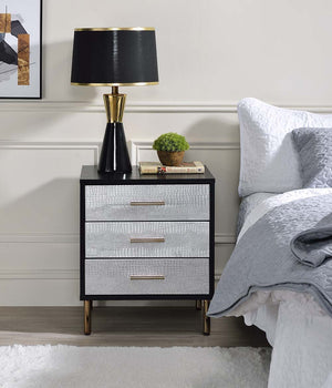 Myles - Nightstand - Black - 19-"