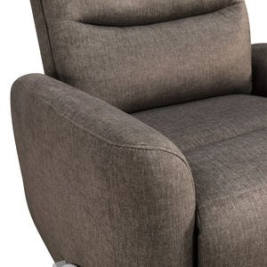 Takami - Swivel Recliner - Chocolate Poly