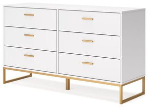 Socalle - Two-Tone - Six Drawer Dresser