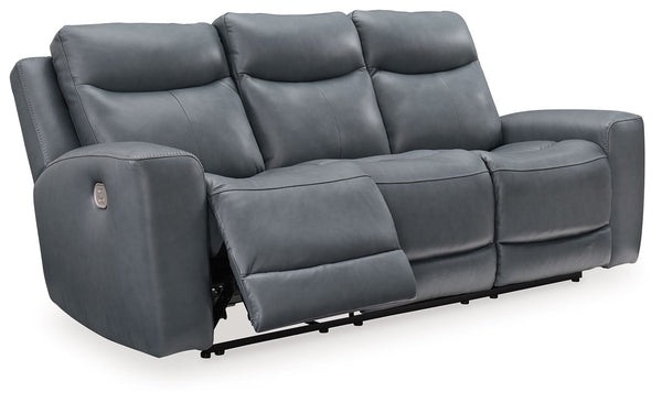 Mindanao - Steel - 2 Pc. - Power Reclining Sofa