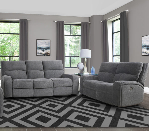 Comfort meets innovation in this inspired Power Reclining Collection. The perfect choice for creating a relaxing environment, this stylish collection features smooth motorized reclining motion and adjustable headrest at just the touch of a button.<br/><br