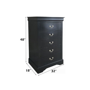 Louis Philippe III - Chest - Black