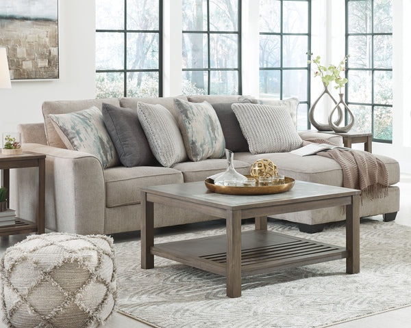 Master the art of cool, clean-lined styleâ€”loaded with sumptuous comfortâ€”with this sectional. Plush and posh, this decidedly contemporary sectional is dressed to impress with wedge-cut track armrests and box cushions for a minimalist chic aesthetic. Mu