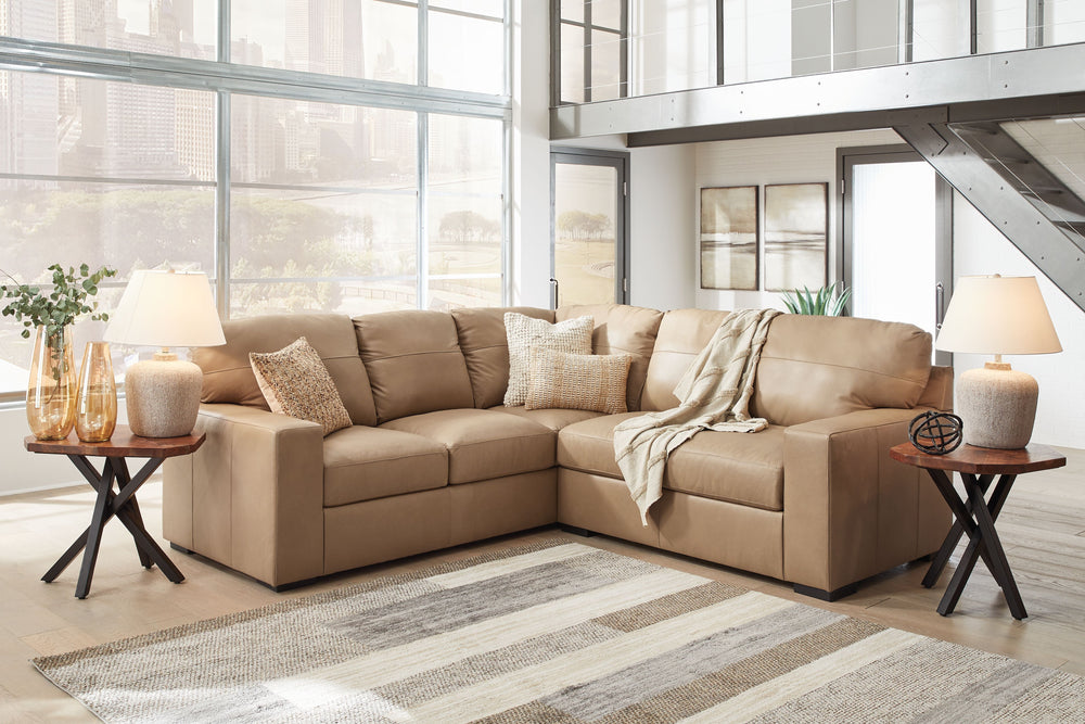 Indulge in attainable, top-of-the-line luxury. With this seating package, you can outfit your home in ultra-sleek style. Genuine leather upholstery on the interior provides the richly refined look and feel you love without breaking the bank. Clean-lined a