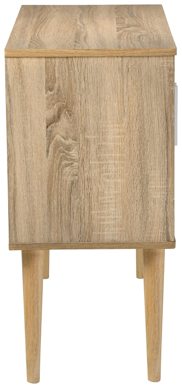 Orinfield - Natural / White - Accent Cabinet