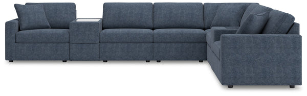 Modmax - Ink - 8-Piece Sectional With 2 Storage Consoles