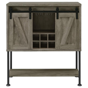 as it offers country charm with two sliding barn doors that offer ample st
