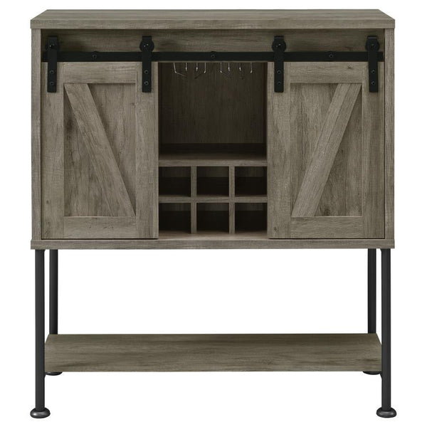  as it offers country charm with two sliding barn doors that offer ample st