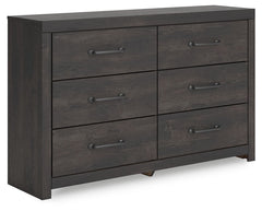 This dresser puts a casually chic twist on everyday function. Its rustic charcoal finish pairs well with other neutrals and pops of color alike, giving you the flexibility to change up your aesthetic as you please. Smooth-gliding drawers keep clothes and 