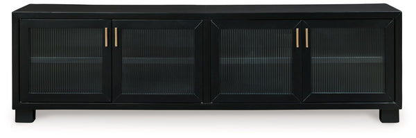  it provides functional style wherever itâ€™s displayed. And this large media cabinet accommodates flat-