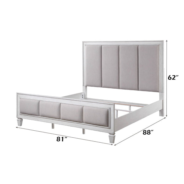  Rustic Gray & Weathered White Finish